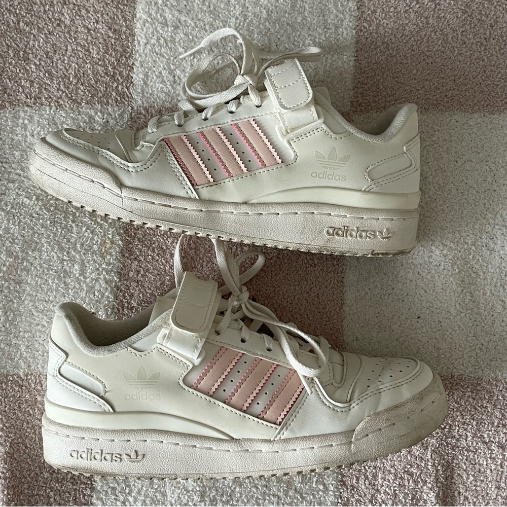 Adidas Forum Low Cloud White Pink